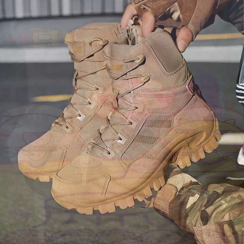 Tech Accessories Gifts For Men - Tan Long Barrel Deadlift Casual Sneakers