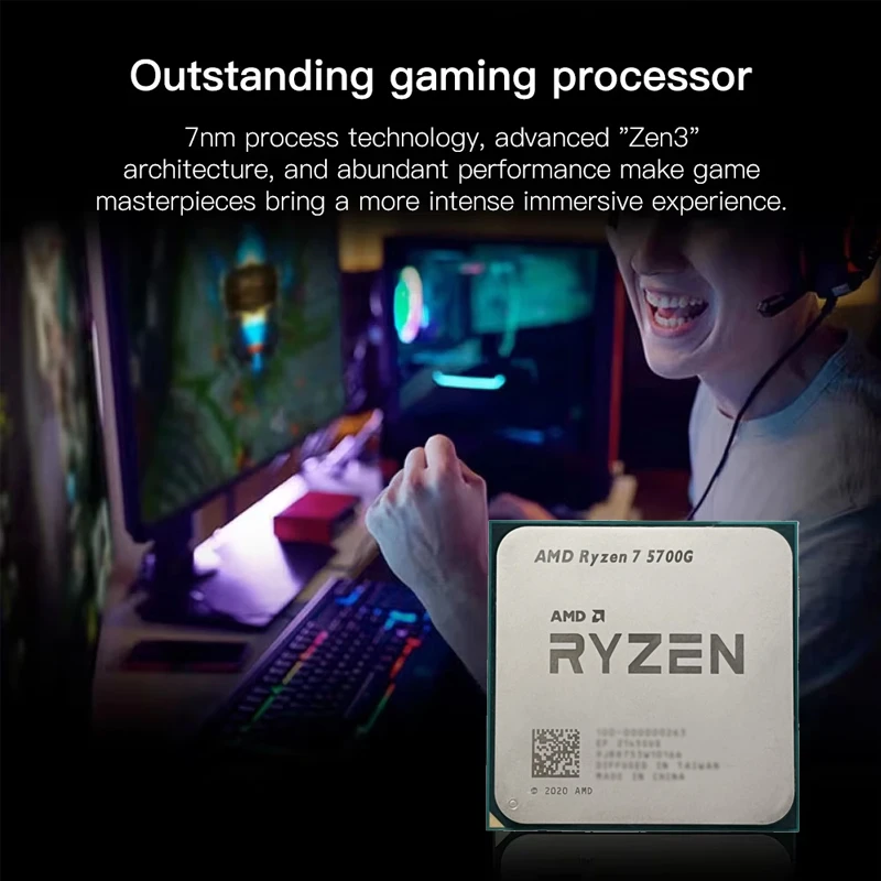 AMD Ryzen 7 5700G Tray Desktop - Amd Cpu Ryzen 7 评论和价格