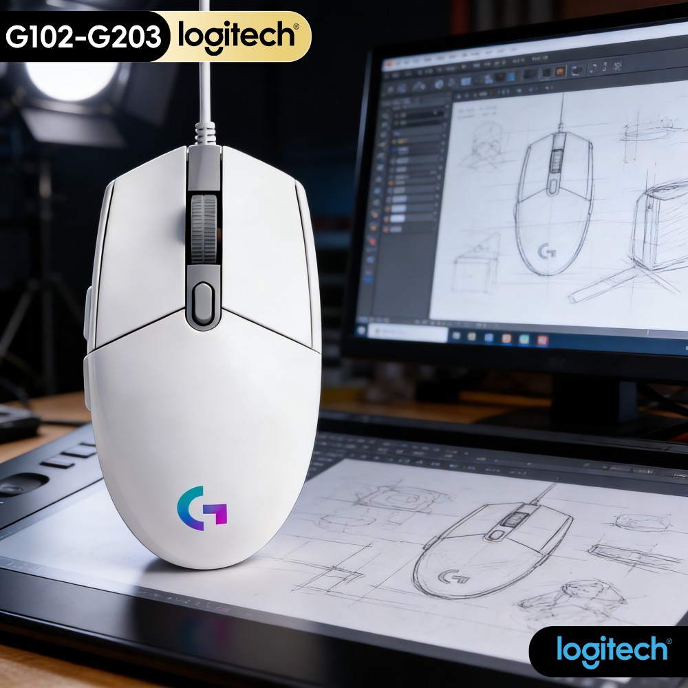 G102 Original Logitech G203 Pr - Logitech Mouse G203 评论和价格