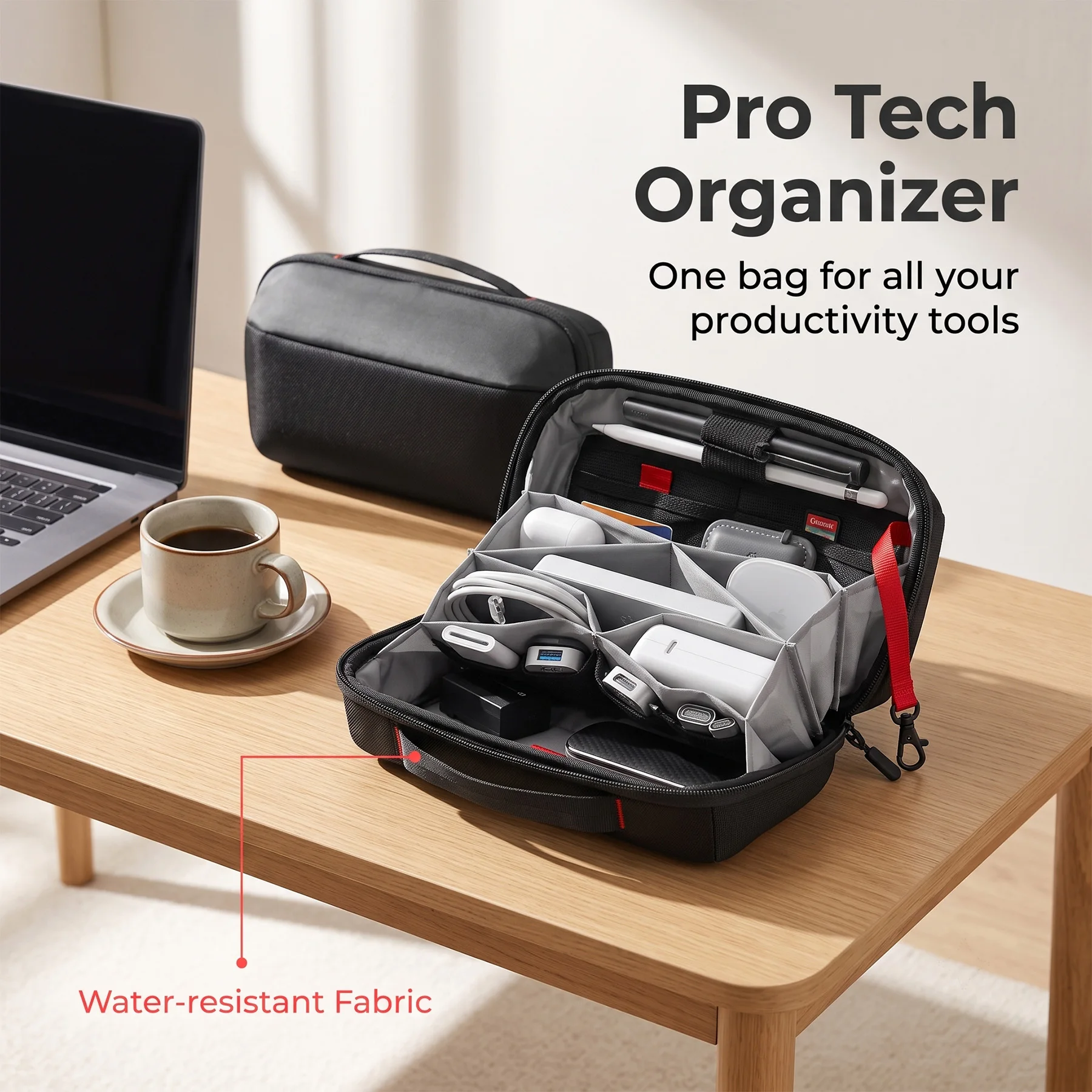 Travel Tech Organizer Pouch, W - Tech Accessories For Travel 评论和价格