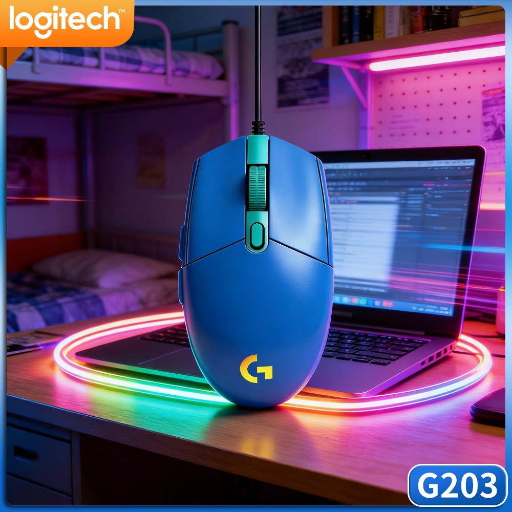 Logitech G203 Wired Gaming Mou - Logitech Mouse G203 评论和价格