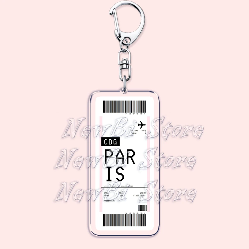 Plane Ticket Boarding Pass Key - Tech Accessories For Travel 评论和价格
