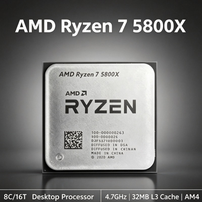 AMD Ryzen 7 5800X For AM4 Seri - Amd Cpu Ryzen 7 评论和价格